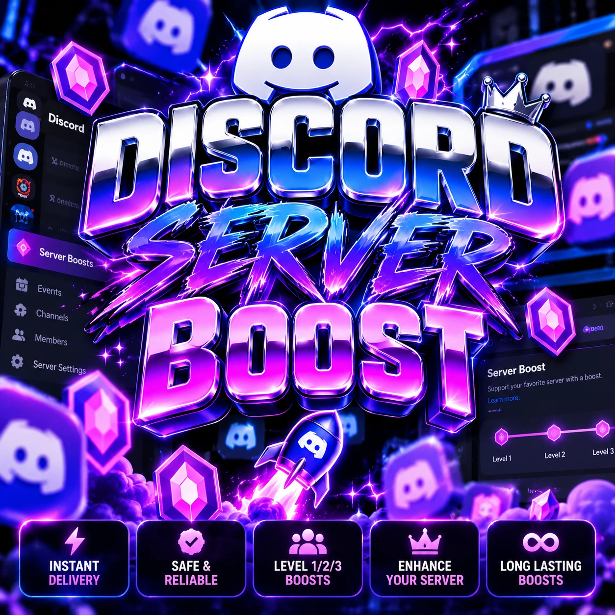 Discord Server Boosts